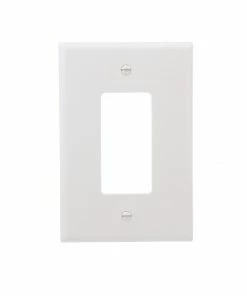 Discount ⌛ Eaton Wall Plates 1-Gang Jumbo Decorator Wall Plate, White ✨