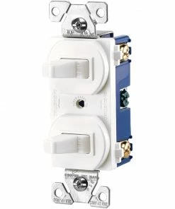 Brand new 💯 Eaton Light Switches 15-Amp Single-Pole Combination Light Switch, White 🧨