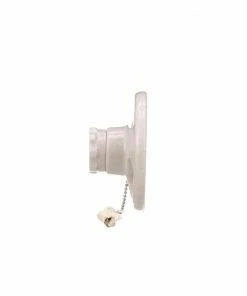 Brand new 🎁 Eaton Light Sockets Porcelain Pull Chain Ceiling Socket, White 😀 -EatonWagner Sales 12412152