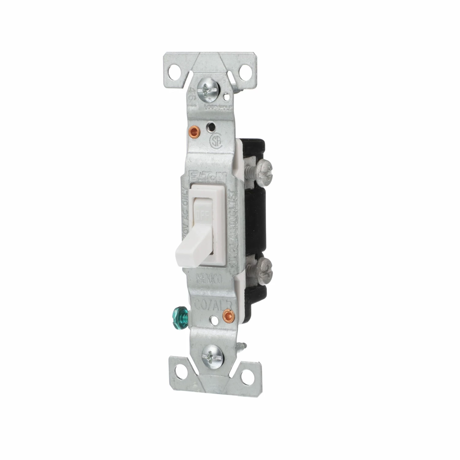 New 🤩 Eaton Light Switches 15-Amp Single-Pole Toggle Light Switch, White ⌛ 2 New 🤩 Eaton Light Switches 15-Amp Single-Pole Toggle Light Switch, White ⌛ - Image 2