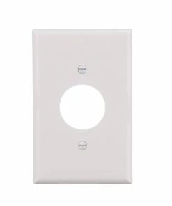 Coupon ✔️ Eaton Wall Plates 1-Gang Midsize Round Wall Plate, White 👍