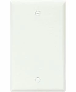 Best Sale ⭐ Eaton Wall Plates 1-Gang Standard Blank Wall Plate, White ⭐