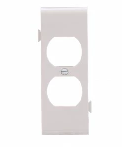 EatonWagner Sales 24 Best deal ❤️ Eaton Wall Plates 1-Gang Midsize Duplex Wall Plate, White ✨