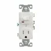 Flash Sale 💯 Eaton Electrical Outlets 15-Amp Tamper Resistant Residential/Commercial Duplex Switch Outlet, White 🧨