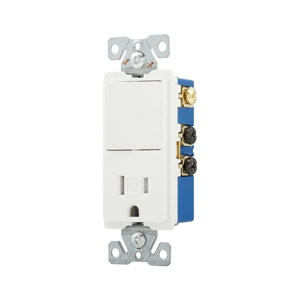 Cheapest ๐งจ Eaton Electrical Outlets 15-Amp Tamper Resistant Residential/Commercial Decorator Switch Outlet, White ๐ 2 Cheapest ๐งจ Eaton Electrical Outlets 15-Amp Tamper Resistant Residential/Commercial Decorator Switch Outlet, White ๐ - Image 2