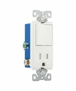 Cheapest ๐งจ Eaton Electrical Outlets 15-Amp Tamper Resistant Residential/Commercial Decorator Switch Outlet, White ๐ 5 Cheapest ๐งจ Eaton Electrical Outlets 15-Amp Tamper Resistant Residential/Commercial Decorator Switch Outlet, White ๐ -EatonWagner Sales 12485673