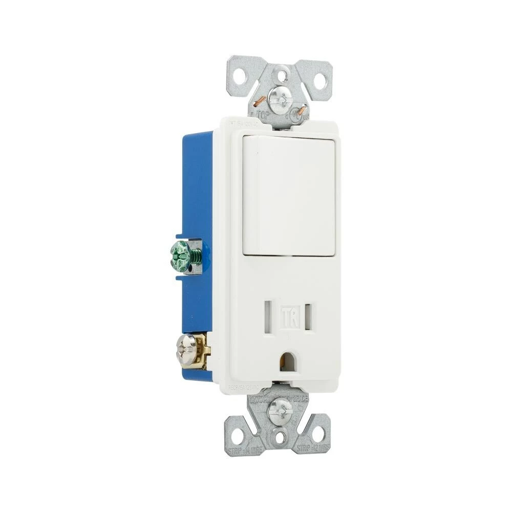 Cheapest ๐งจ Eaton Electrical Outlets 15-Amp Tamper Resistant Residential/Commercial Decorator Switch Outlet, White ๐ 3 Cheapest ๐งจ Eaton Electrical Outlets 15-Amp Tamper Resistant Residential/Commercial Decorator Switch Outlet, White ๐ - Image 3