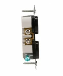 New 🔥 Eaton Electrical Outlets 20-Amp Tamper Resistant Commercial Duplex Outlet, Black 👍 -EatonWagner Sales 12486053