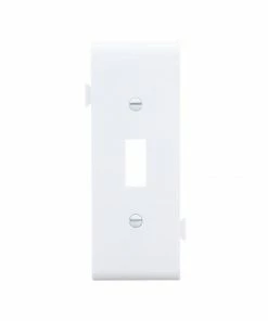 Brand new ๐ Eaton Wall Plates 1-Gang Midsize Toggle Wall Plate, White โญ