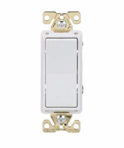Wholesale ๐ Eaton Light Switches 20-Amp Single-Pole Rocker Light Switch, White โค๏ธ