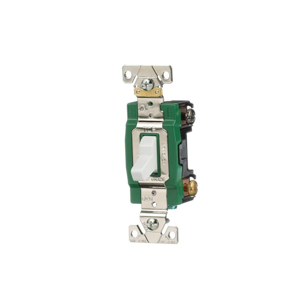 Promo ๐ฅ Eaton Light Switches 30-Amp Double Pole Toggle Light Switch, White ๐ 2 Promo ๐ฅ Eaton Light Switches 30-Amp Double Pole Toggle Light Switch, White ๐ - Image 2