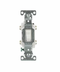 Coupon 🎁 Eaton Light Switches 20-Amp Double Pole Toggle Light Switch, White ⭐