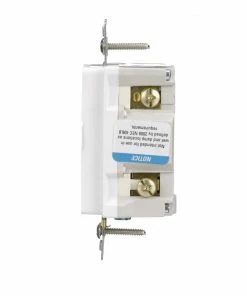 New ❤️ Eaton Electrical Outlets 15-Amp Tamper Resistant Audible Alarm GFCI Residential Decorator Outlet, White 😀 -EatonWagner Sales 14645219