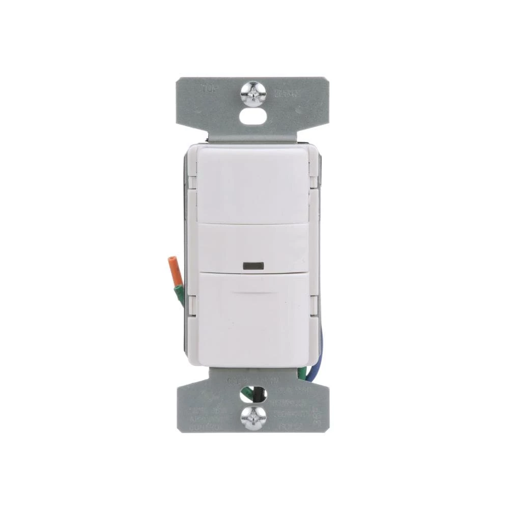 New ✨ Eaton Light Sensors Single-Pole/3-Way 15-Amp Occupancy Motion Sensor Light Switch, White 🧨 1 New ✨ Eaton Light Sensors Single-Pole/3-Way 15-Amp Occupancy Motion Sensor Light Switch, White 🧨