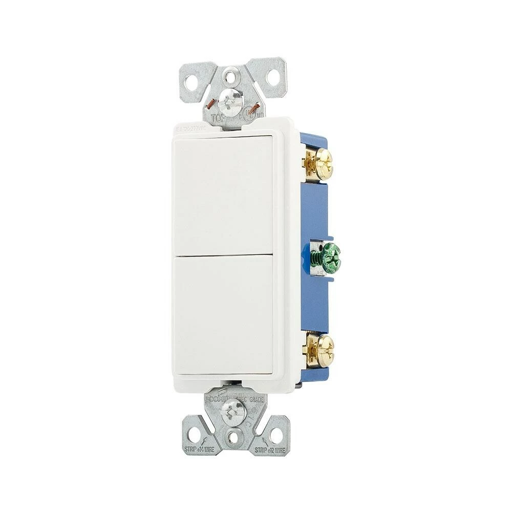 Flash Sale ⌛ Eaton Light Switches 15-Amp 3-Way Rocker Light Switch, White ✨ 2 Flash Sale ⌛ Eaton Light Switches 15-Amp 3-Way Rocker Light Switch, White ✨ - Image 2