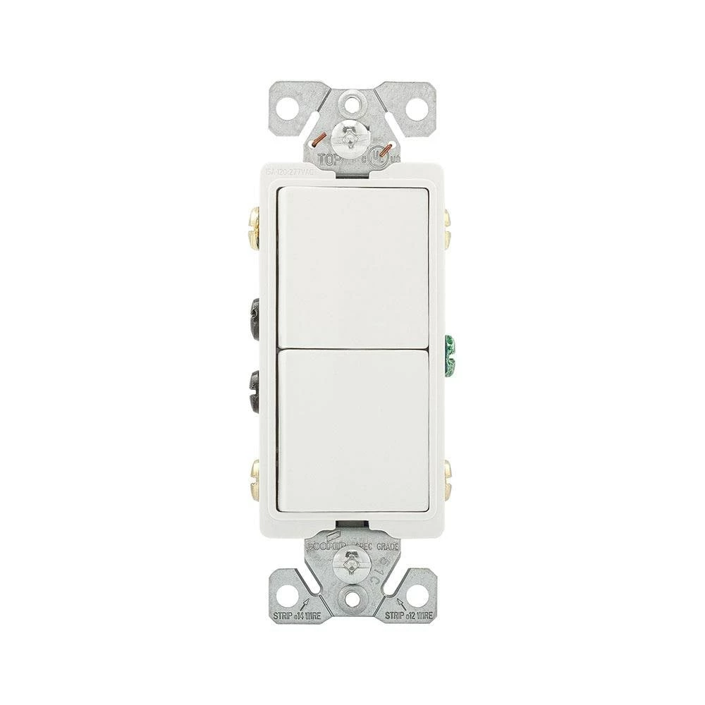 Flash Sale ⌛ Eaton Light Switches 15-Amp 3-Way Rocker Light Switch, White ✨ 1 Flash Sale ⌛ Eaton Light Switches 15-Amp 3-Way Rocker Light Switch, White ✨