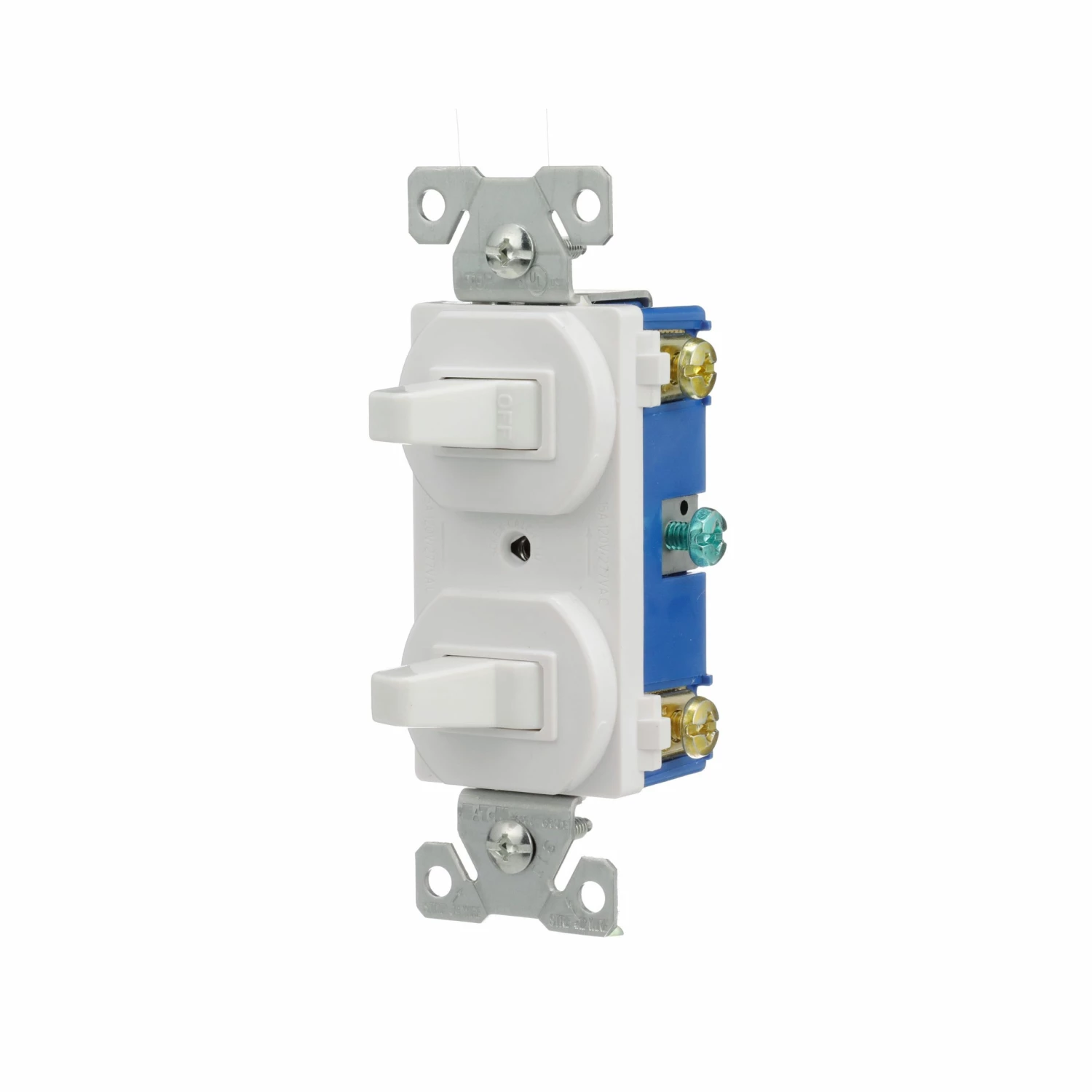 Promo ✨ Eaton Light Switches 15-Amp Single-Pole/3-Way Combination Light Switch, White ⌛ 2 Promo ✨ Eaton Light Switches 15-Amp Single-Pole/3-Way Combination Light Switch, White ⌛ - Image 2