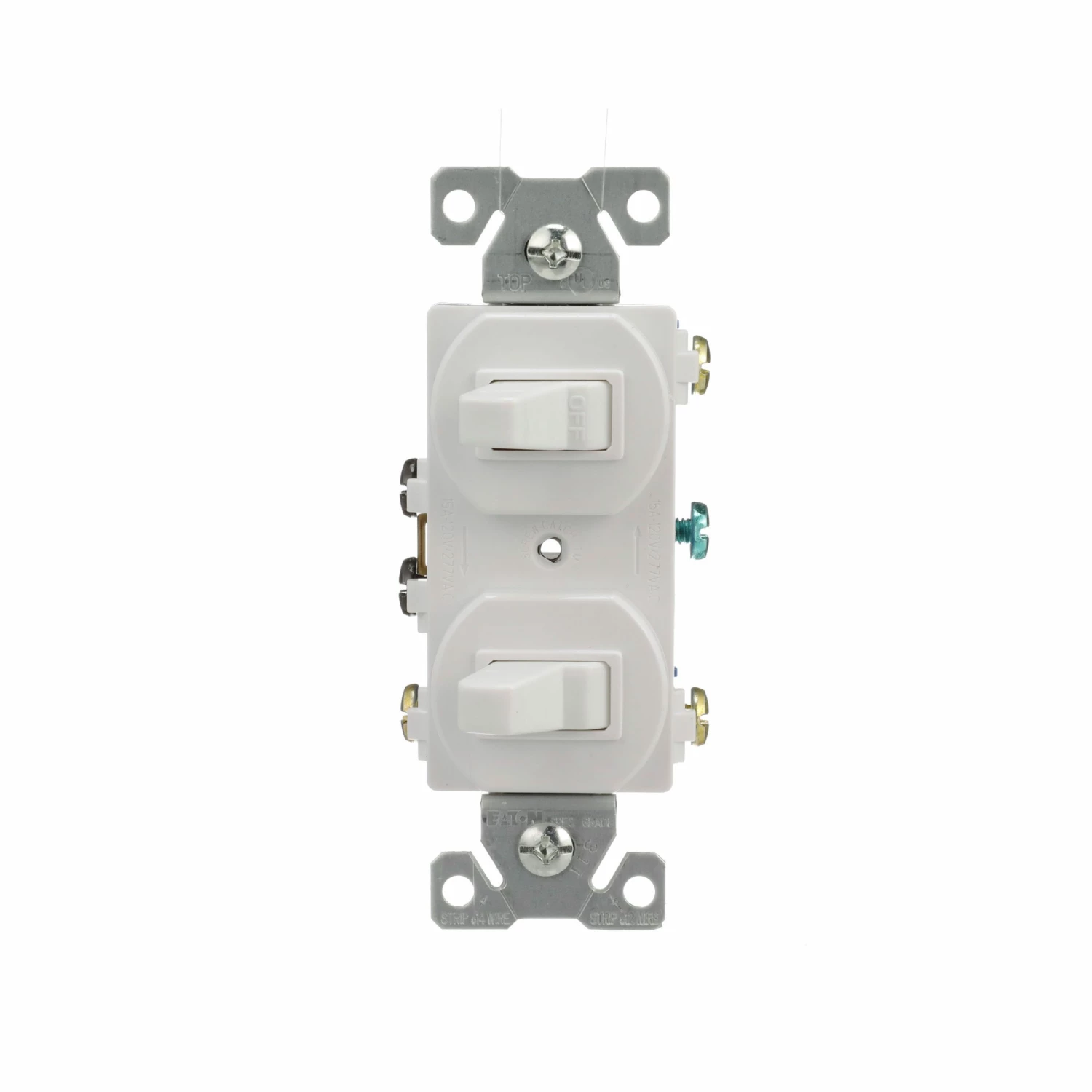 Promo ✨ Eaton Light Switches 15-Amp Single-Pole/3-Way Combination Light Switch, White ⌛ 1 Promo ✨ Eaton Light Switches 15-Amp Single-Pole/3-Way Combination Light Switch, White ⌛