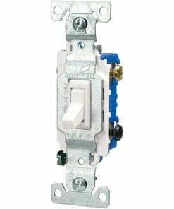 Top 10 🤩 Eaton Light Switches 15-Amp 3-Way Illuminated Toggle Light Switch, White 😀