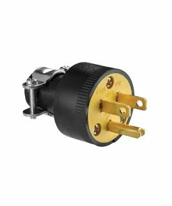 Coupon 🌟 Eaton Plugs & Connectors 15-Amps 125-Volt NEMA 5-15 Heavy-duty Straight Plug 🌟 -EatonWagner Sales 15581806