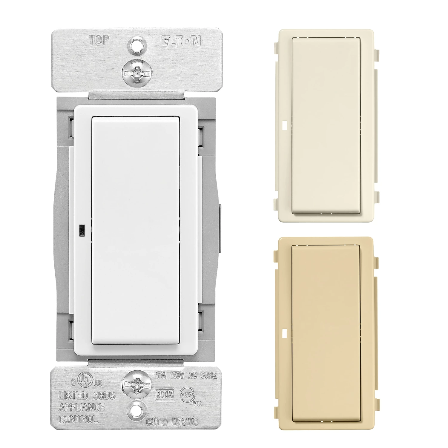 Top 10 ๐ Eaton Light Switches Wi-Fi Smart 15-Amp Single-pole/3-way Smart Push Light Switch, White/Light Almond/Ivory ๐ 1 Top 10 ๐ Eaton Light Switches Wi-Fi Smart 15-Amp Single-pole/3-way Smart Push Light Switch, White/Light Almond/Ivory ๐