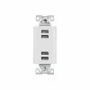 Best reviews of ❤️ Eaton Electrical Outlets 5-Amp Residential/Commercial Decorator Full USB, White 🧨