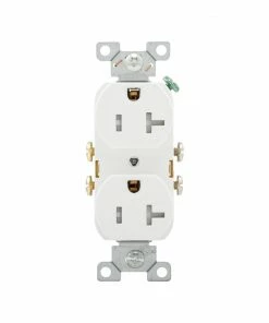 Promo ๐ Eaton Electrical Outlets Arrow Hart 20-Amp Tamper Resistant Residential/Commercial Duplex Outlet, White ๐