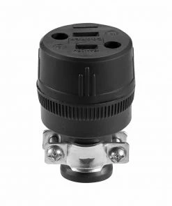 Discount ✔️ Eaton Plugs & Connectors 15-Amps 125-Volt NEMA 1-15 Heavy-duty Straight Connector 🎁