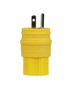 Cheap 🎁 Eaton Plugs & Connectors Arrow Hart 15-Amps 125-Volt NEMA 5-15 Watertight Industrial Straight Plug 🤩 -EatonWagner Sales 15724835
