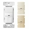 Coupon ⌛ Eaton Light Sensors Single-Pole/3-Way 5-Amp Occupancy Motion Sensor Light Switch, White, Ivory, Light Almond ⌛