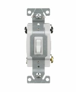 EatonWagner Sales 8 Brand new 🔔 Eaton Light Switches 15-Amp 4-Way Toggle Light Switch, White 💯