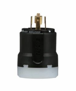 Coupon 🧨 Eaton Plugs & Connectors Arrow Hart 20-Amps 3-Phase 347/600-Volt NEMA L23-20P Industrial Locking Plug 🛒