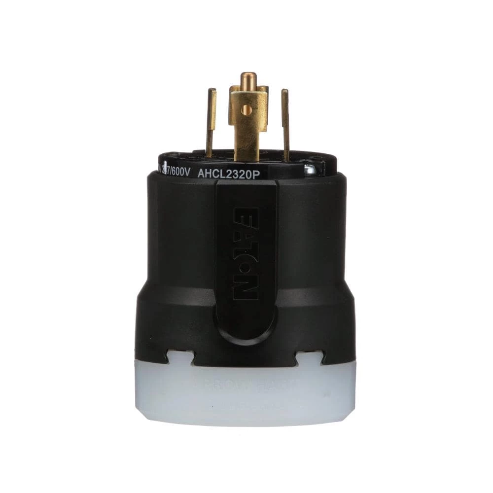 Coupon ๐งจ Eaton Plugs & Connectors Arrow Hart 20-Amps 3-Phase 347/600-Volt NEMA L23-20P Industrial Locking Plug ๐ 1 Coupon ๐งจ Eaton Plugs & Connectors Arrow Hart 20-Amps 3-Phase 347/600-Volt NEMA L23-20P Industrial Locking Plug ๐