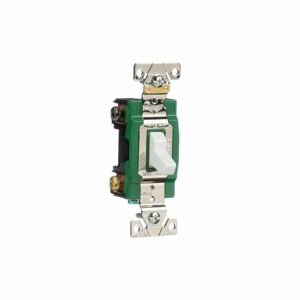 Promo ๐ฅ Eaton Light Switches 30-Amp Double Pole Toggle Light Switch, White ๐ 6 Promo ๐ฅ Eaton Light Switches 30-Amp Double Pole Toggle Light Switch, White ๐ - Image 6
