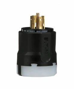 Coupon ๐งจ Eaton Plugs & Connectors Arrow Hart 20-Amps 3-Phase 347/600-Volt NEMA L23-20P Industrial Locking Plug ๐ 12 Coupon ๐งจ Eaton Plugs & Connectors Arrow Hart 20-Amps 3-Phase 347/600-Volt NEMA L23-20P Industrial Locking Plug ๐ -EatonWagner Sales 42169415