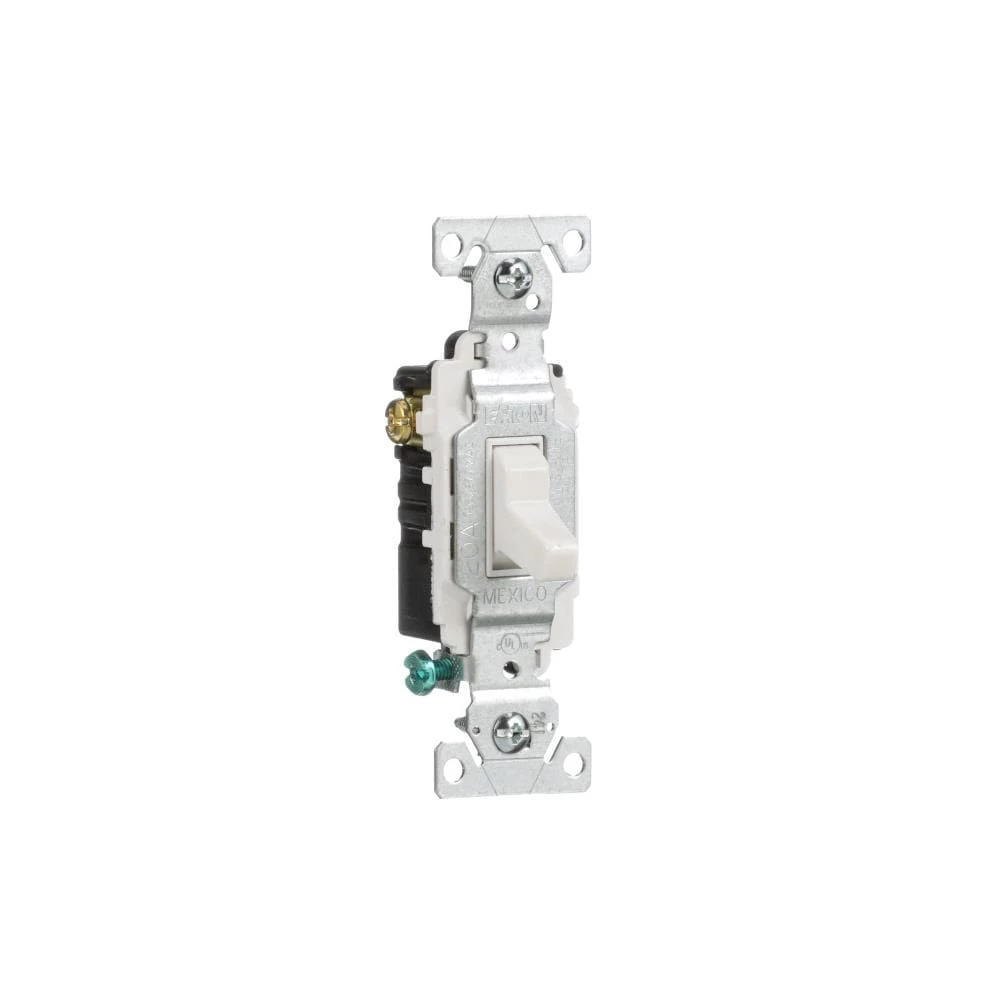 Brand new 🤩 Eaton Light Switches 20-Amp 3-Way Toggle Light Switch, White ✔️ 6 Brand new 🤩 Eaton Light Switches 20-Amp 3-Way Toggle Light Switch, White ✔️ - Image 6