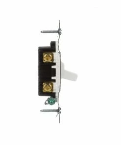 Coupon 🎁 Eaton Light Switches 20-Amp Double Pole Toggle Light Switch, White ⭐ -EatonWagner Sales 42175774