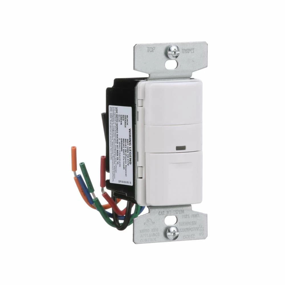 New ✨ Eaton Light Sensors Single-Pole/3-Way 15-Amp Occupancy Motion Sensor Light Switch, White 🧨 6 New ✨ Eaton Light Sensors Single-Pole/3-Way 15-Amp Occupancy Motion Sensor Light Switch, White 🧨 - Image 6