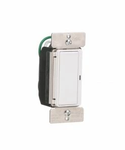 Best deal ✔️ Eaton Light Switches Z-Wave Plus 15-Amp 3-way Smart Push Companion Light Switch, White ✨ -EatonWagner Sales 42193463 scaled