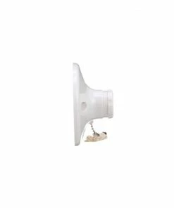 Promo 👍 Eaton Light Sockets Plastic Pull Chain Ceiling Socket, White ⭐ -EatonWagner Sales 42194271