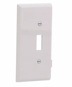 Promo 🌟 Eaton Wall Plates 1-Gang Midsize Toggle Wall Plate, White 🎁 -EatonWagner Sales 42199880 scaled
