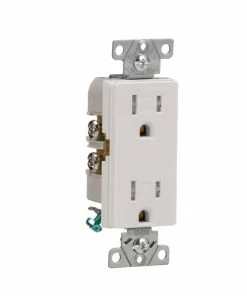 Best Pirce 🔔 Eaton Electrical Outlets Arrow Hart 15-Amp Tamper Resistant Residential/Commercial Decorator Outlet, White 💯 -EatonWagner Sales 42200163