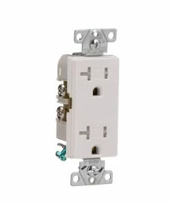 Hot Sale 👏 Eaton Electrical Outlets Arrow Hart 20-Amp Tamper Resistant Residential/Commercial Decorator Outlet, White 🎉 11 Hot Sale 👏 Eaton Electrical Outlets Arrow Hart 20-Amp Tamper Resistant Residential/Commercial Decorator Outlet, White 🎉 -EatonWagner Sales 42205659