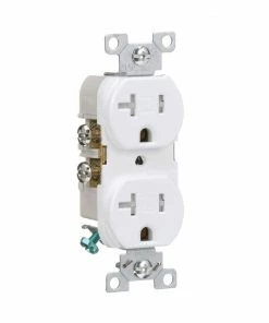 Promo 👍 Eaton Electrical Outlets Arrow Hart 20-Amp Tamper Resistant Residential/Commercial Duplex Outlet, White 😍 -EatonWagner Sales 42211204