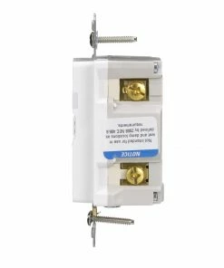 Discount 🔔 Eaton Electrical Outlets 15-Amp Tamper Resistant GFCI Residential/Commercial Decorator Outlet with Night Light, White 🛒 -EatonWagner Sales 42215480 scaled