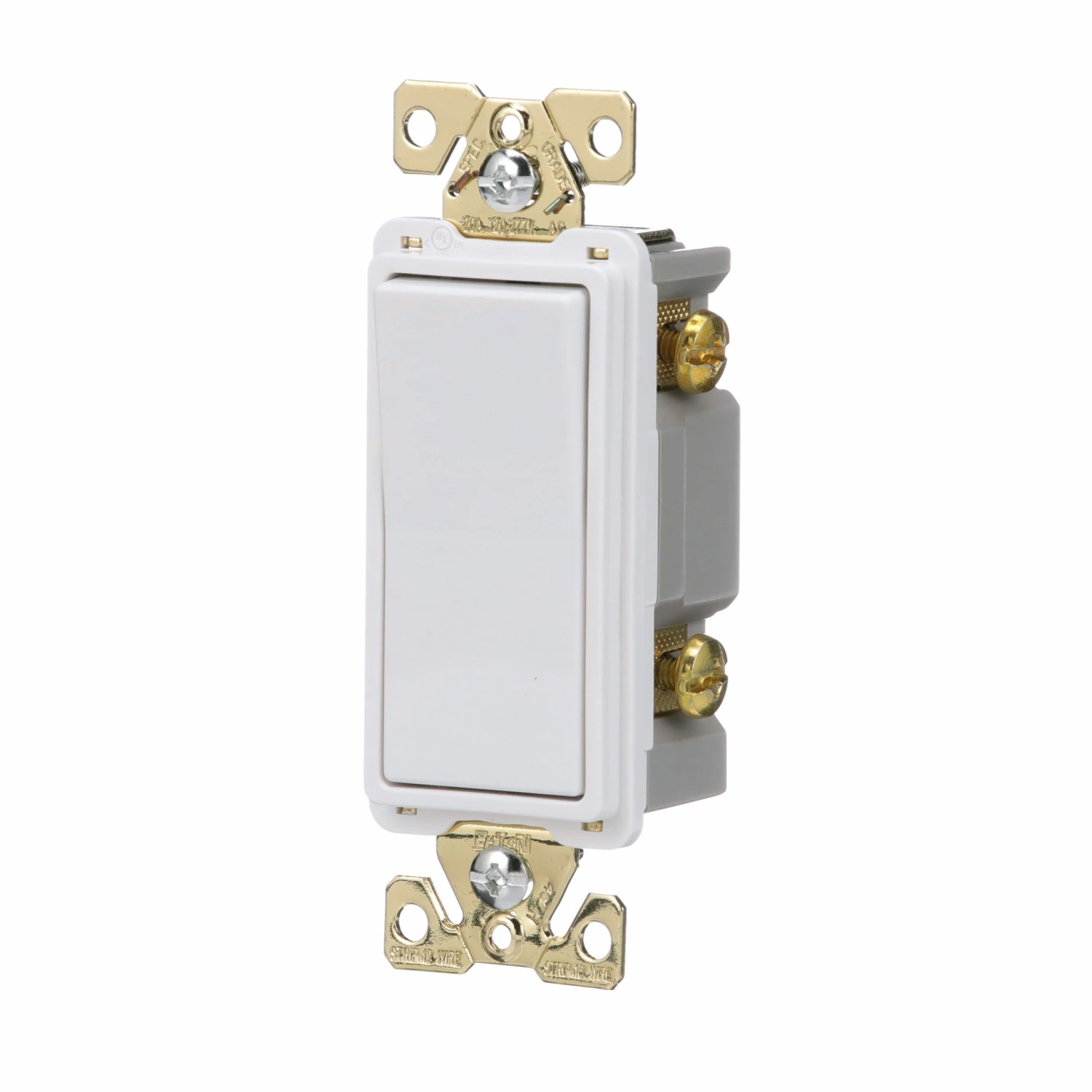 Wholesale 🎁 Eaton Light Switches 20-Amp Single-Pole Rocker Light Switch, White ❤️ 2 Wholesale 🎁 Eaton Light Switches 20-Amp Single-Pole Rocker Light Switch, White ❤️ - Image 2