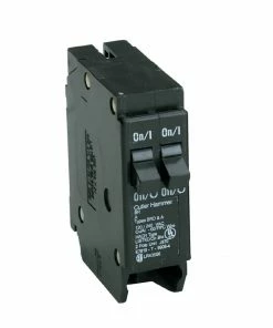 Outlet 🔥 Eaton Circuit Breakers Type BR 20-Amp 2-Pole Tandem Circuit Breaker ⭐