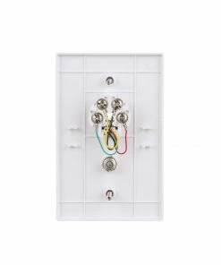 Wholesale 💯 Eaton Wall Plates 1-Gang Coaxial Midsize Wall Plate, White 🎁 -EatonWagner Sales 42644778 scaled