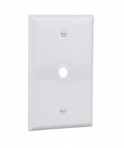 Deals 🔥 Eaton Wall Plates 1-Gang Coaxial Midsize Wall Plate, White 👏 -EatonWagner Sales 42698705 scaled