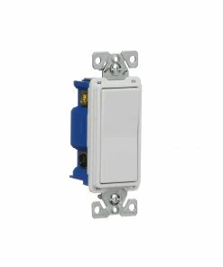 Outlet 🌟 Eaton Light Switches 15-Amp 4-Way Rocker Light Switch, White 🤩 -EatonWagner Sales 42729064 scaled